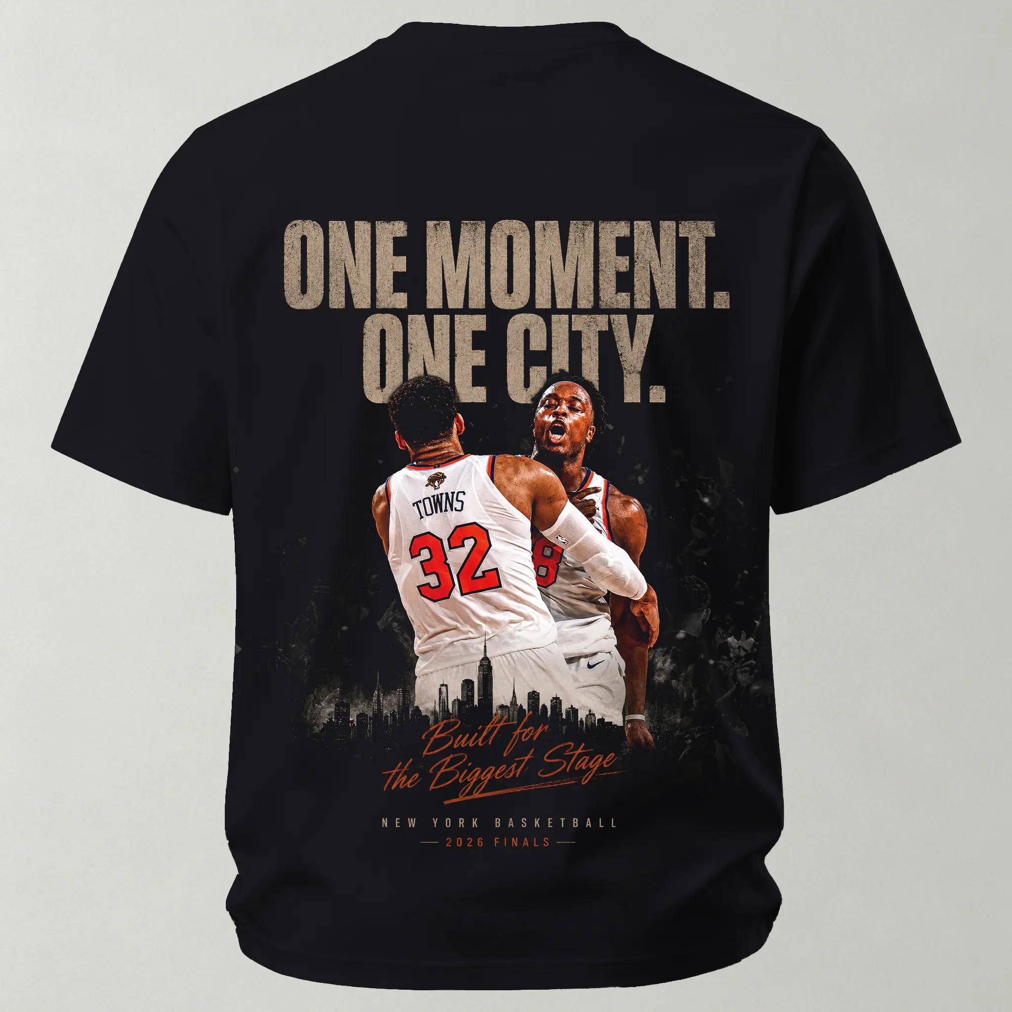 New York Knicks Finals Printed Unisex Oversized T-shirt