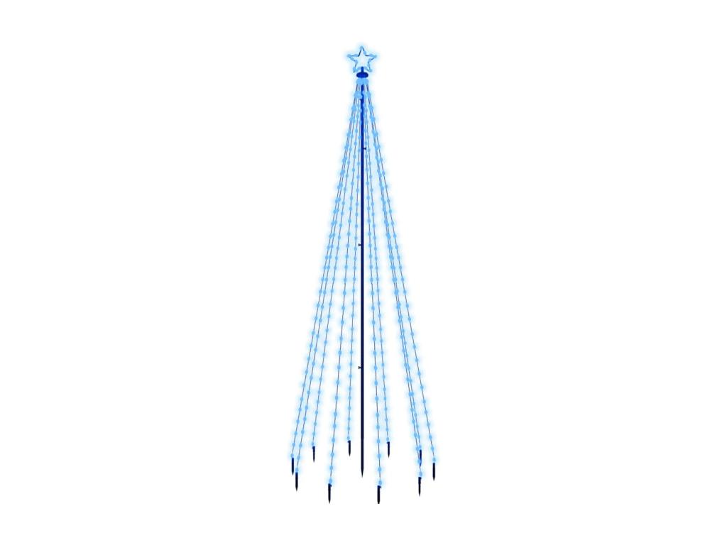 Árbol de Navidad con pincho 310 LED azul 300 cm