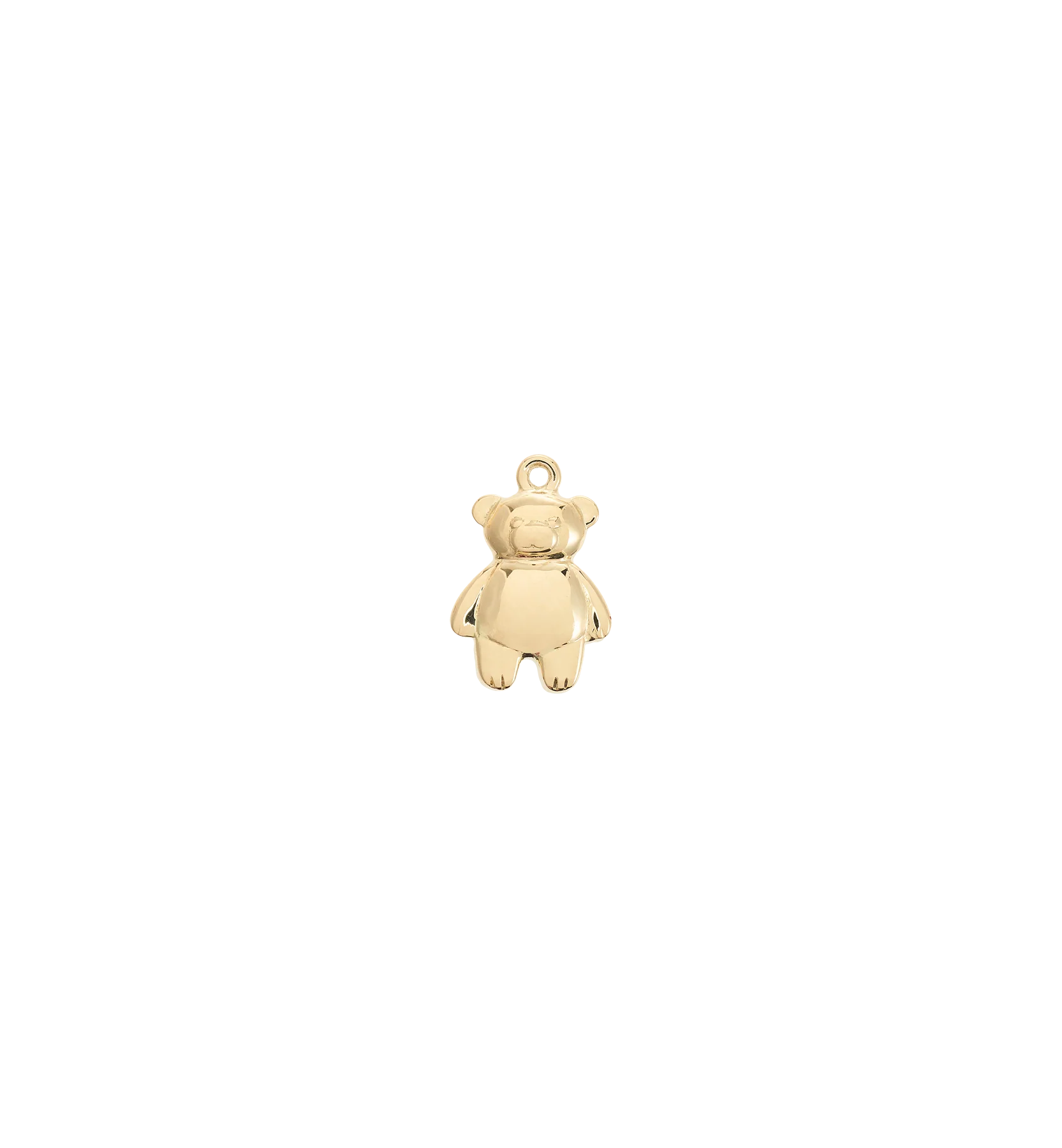 Tiny Teddy Charm 14K