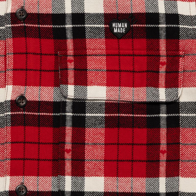 HUMAN MADE FLANNEL CHECK SHIRT