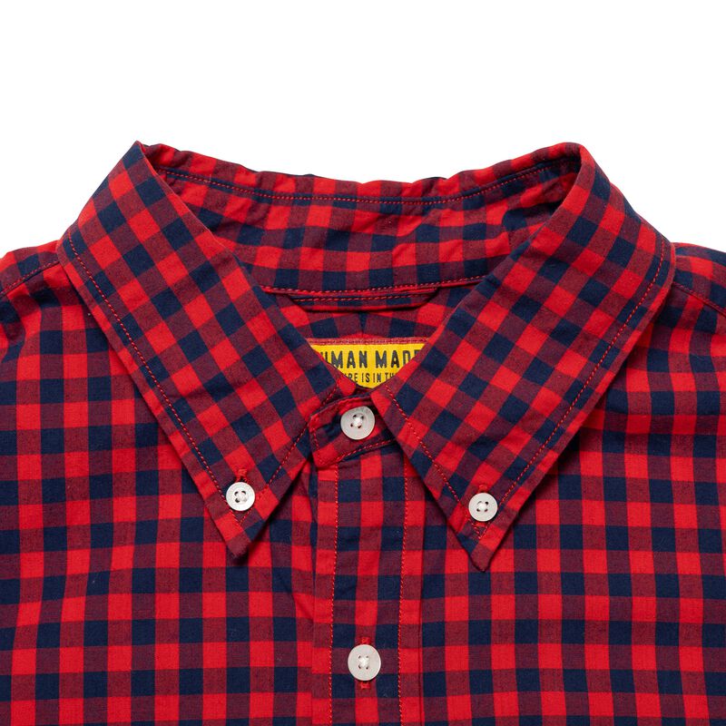 HUMAN MADE GINGHAM CHECK BD SHIRT