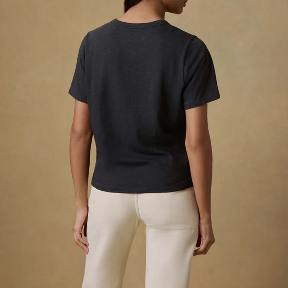 Faherty - T-shirt Sunwashed - Noir