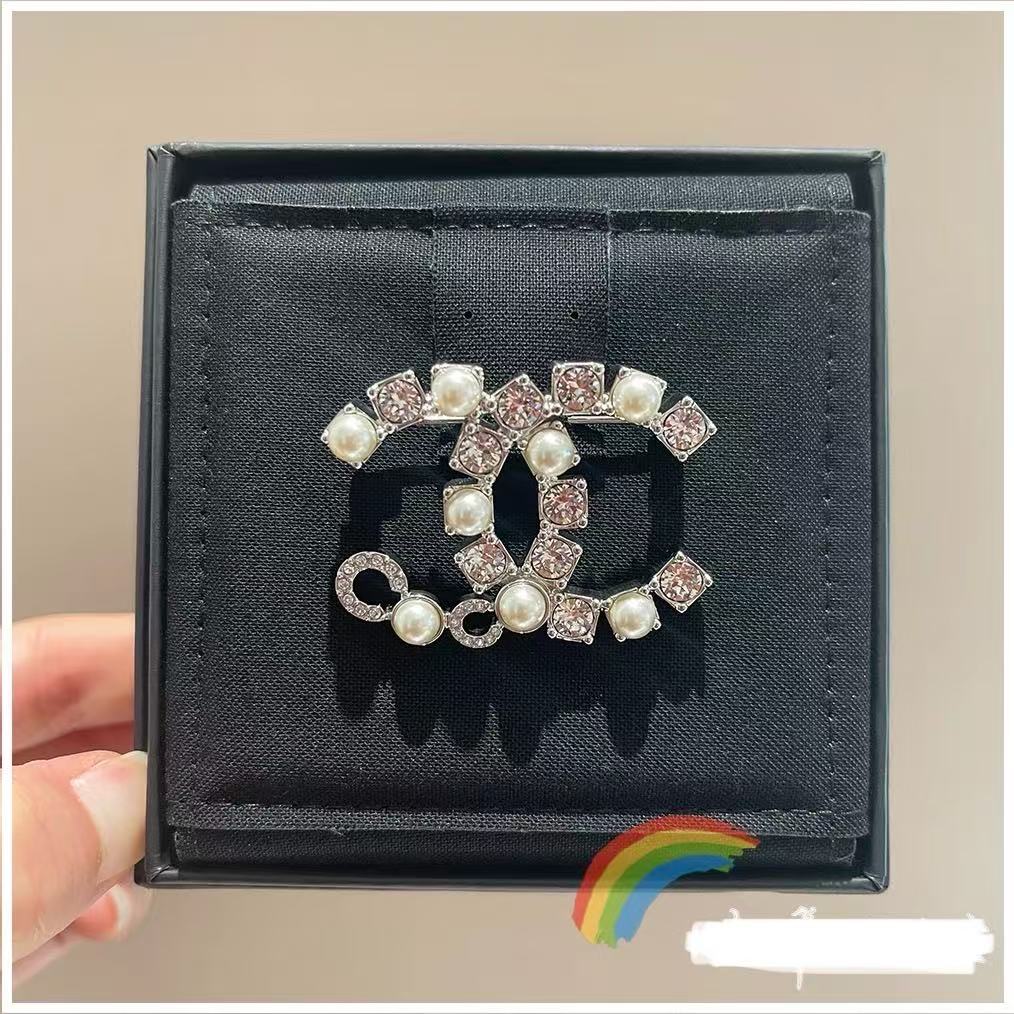 Chanel Rhinestone Pearl Coco Brooch - Original Replica Club