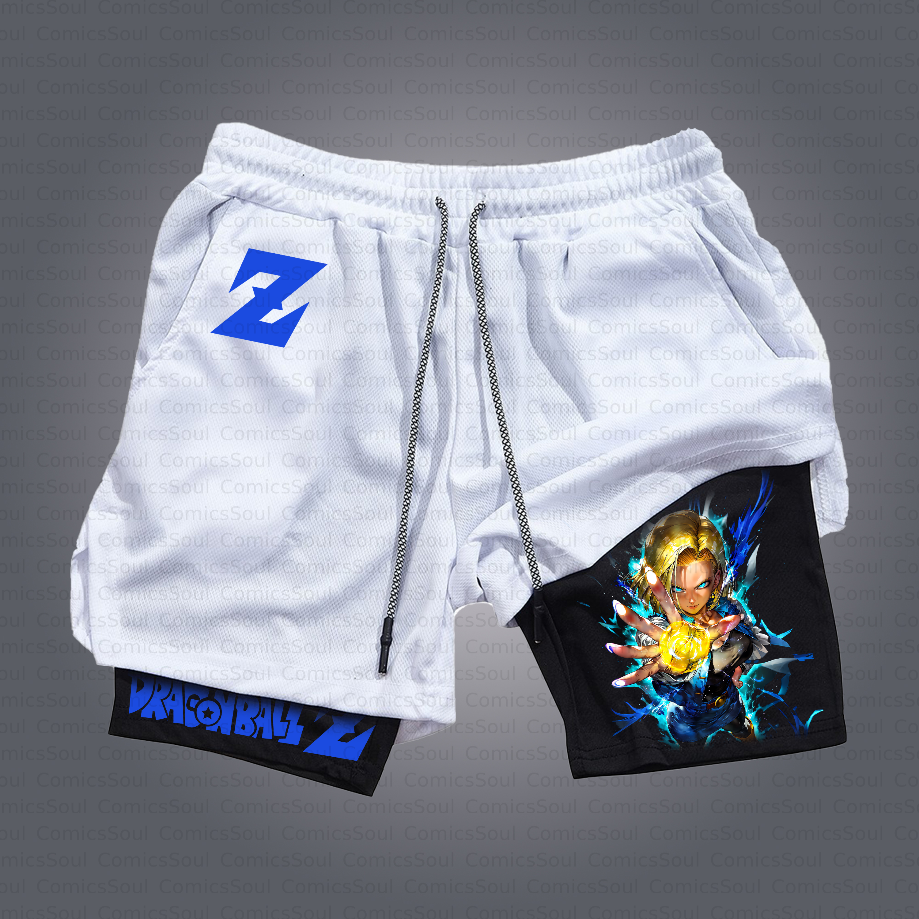 Unisex Casual Anime Style Shorts