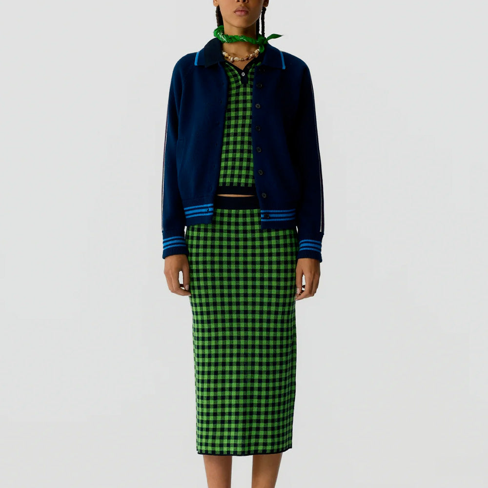 Guest In Residence - Veste Varsity - Marine