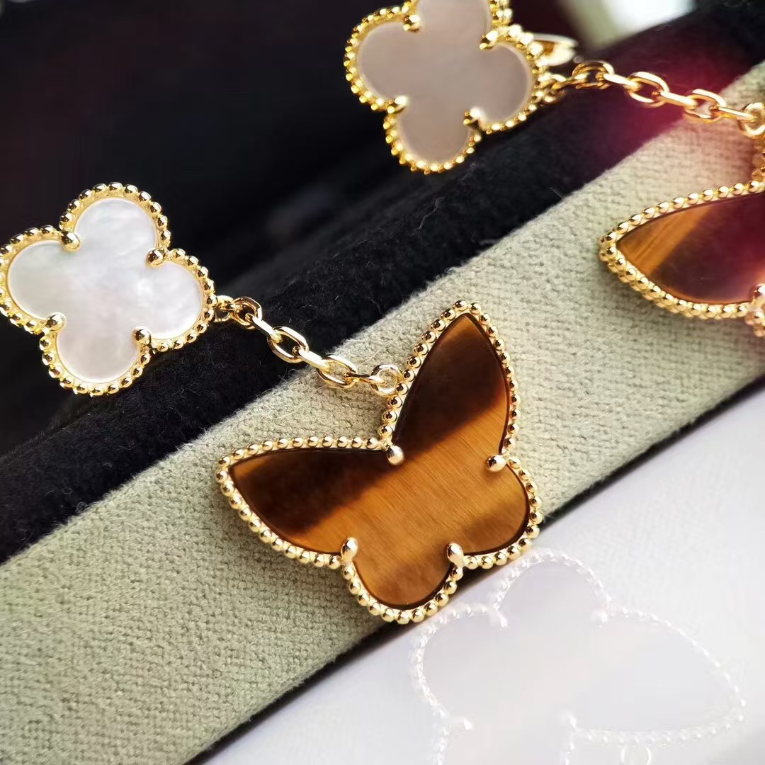 VCA Lucky Alhambra Earrings, 2 Motifs - Original Replica Club