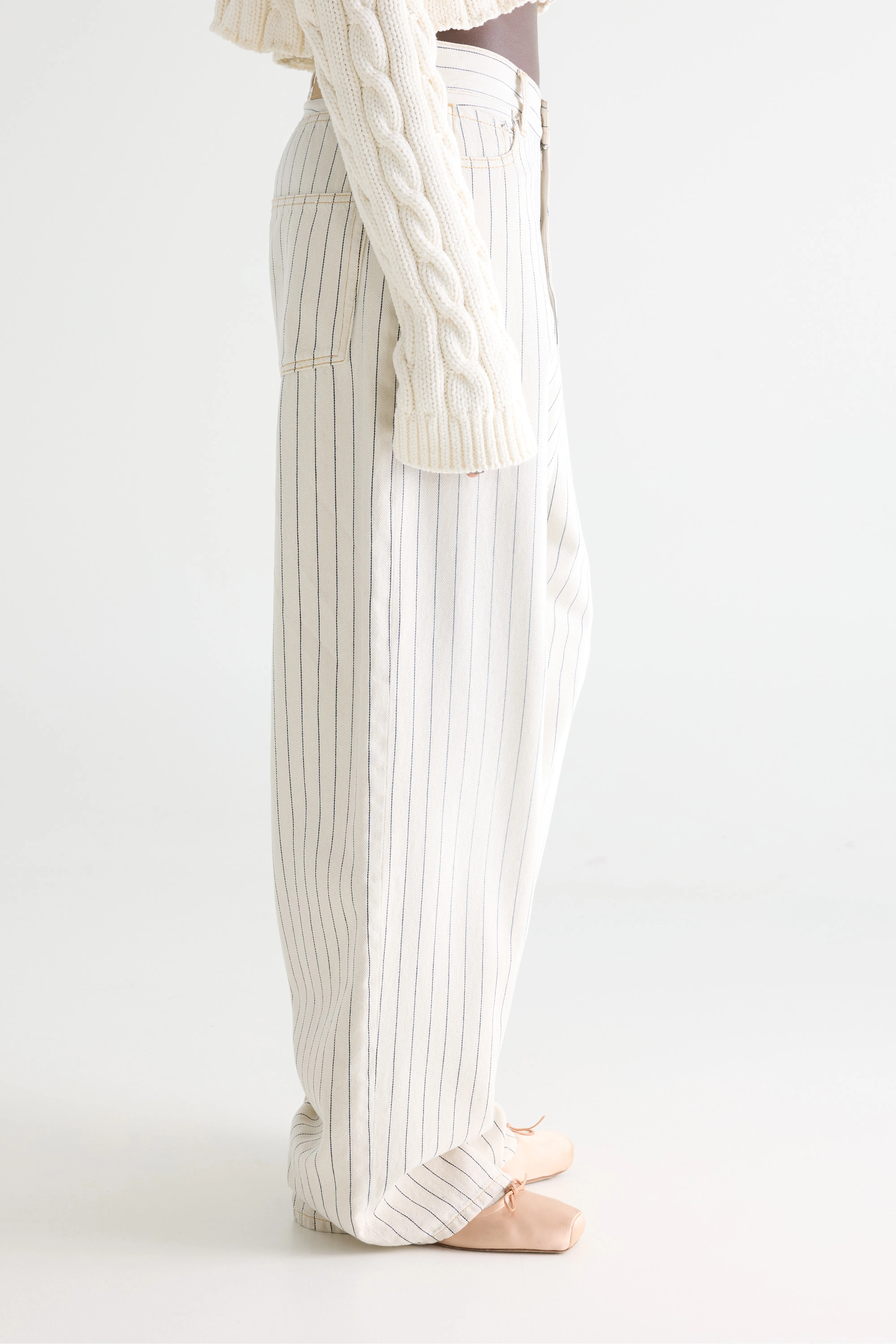 Bellerose Denim N. 68 - baggy jeans (261 / W / STRIPE A)