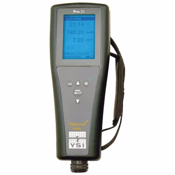 Ysi Dissolved Oxygen Meter, 0 to 50 Mg/L Pro20