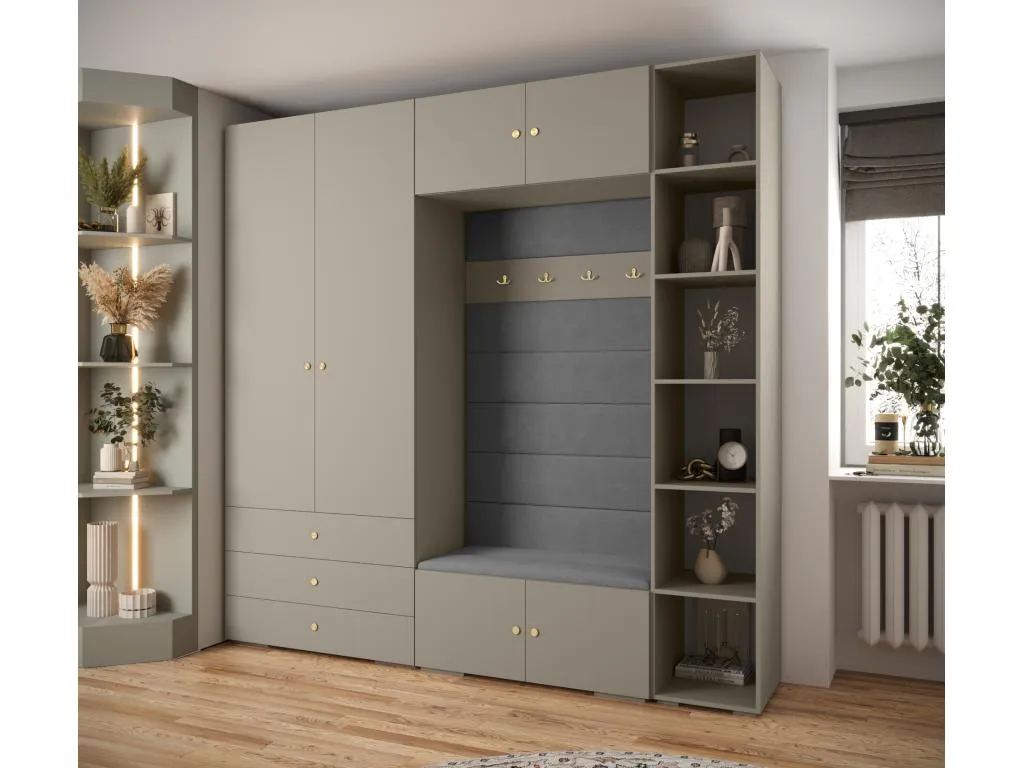Hogarmini 2 armario con puertas batientes 236.7/240/47 21721epgj