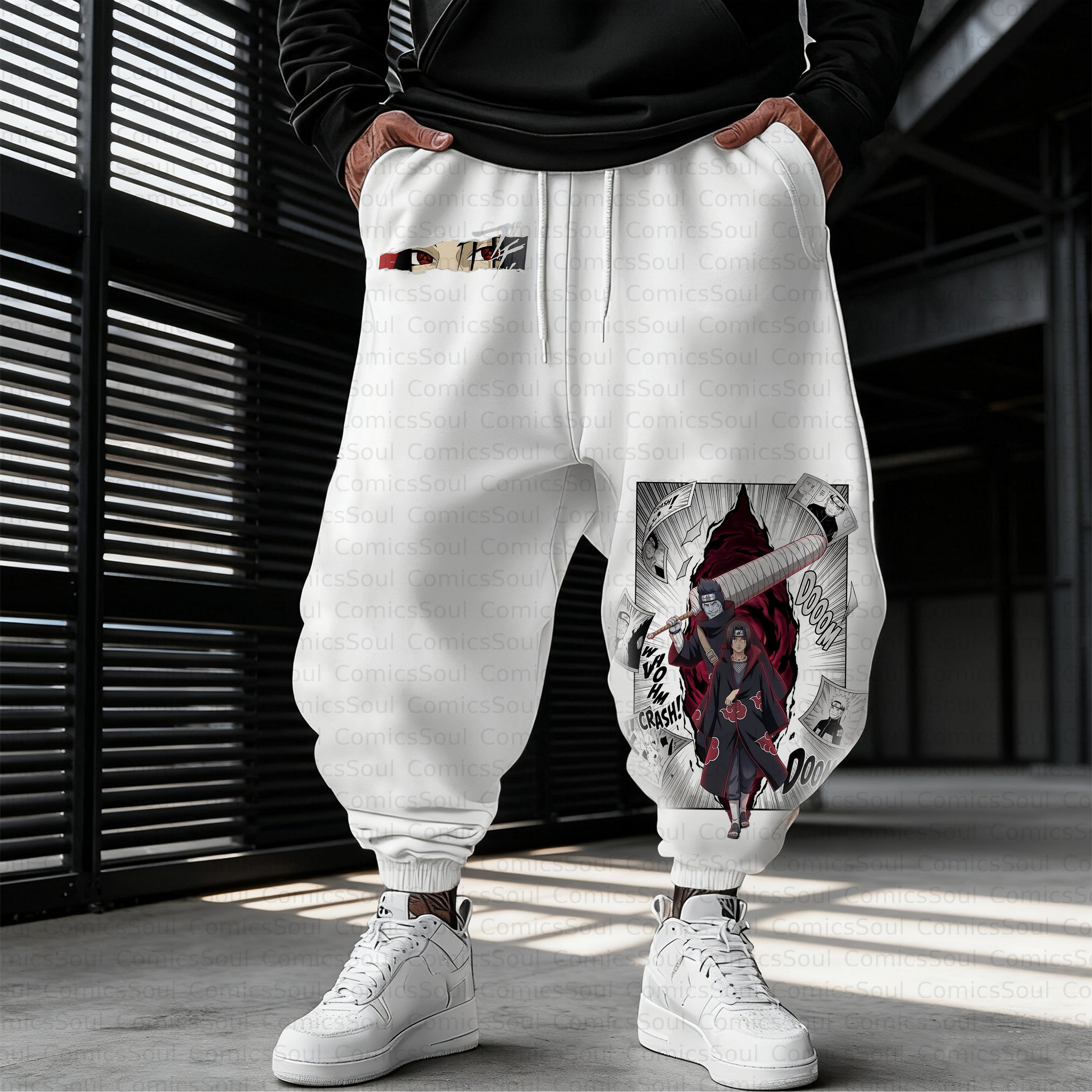 Unisex Casual Anime Streetwear Pant