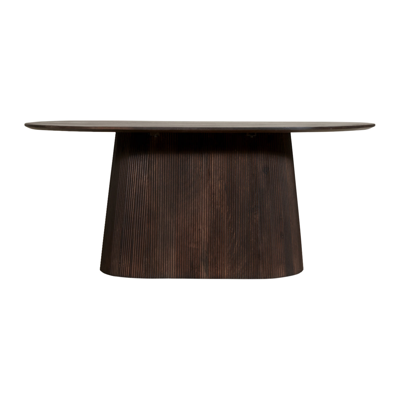 Blokker Grand Eettafel Donkerbruin Mangohout - 180 x 100 cm