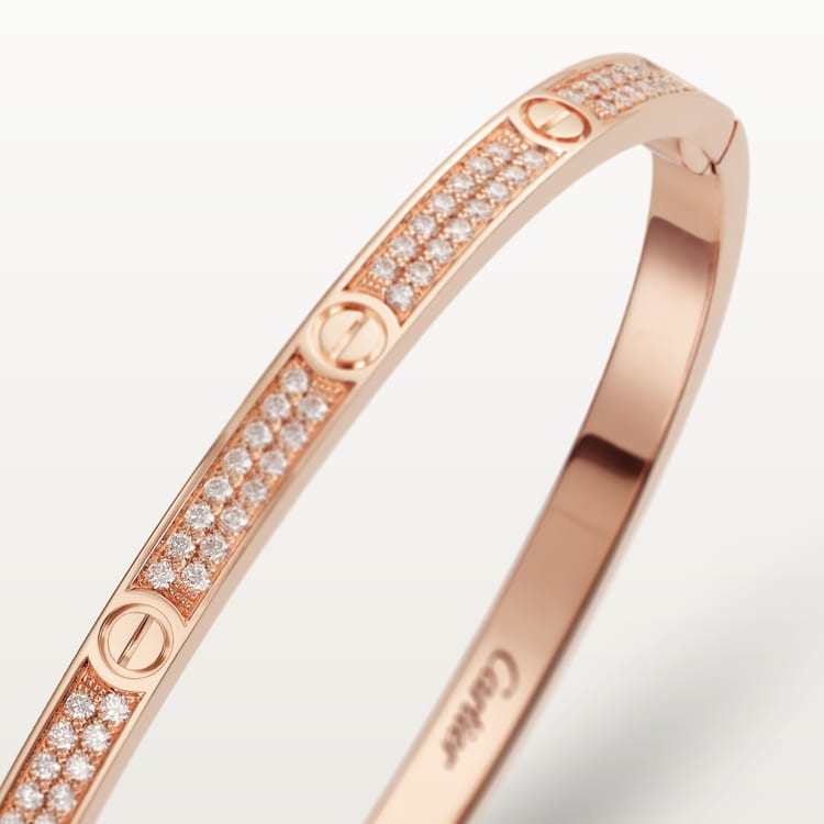 Replicate LOVE bracelet, small model, paved(1:1 replica) - Original Replica Club