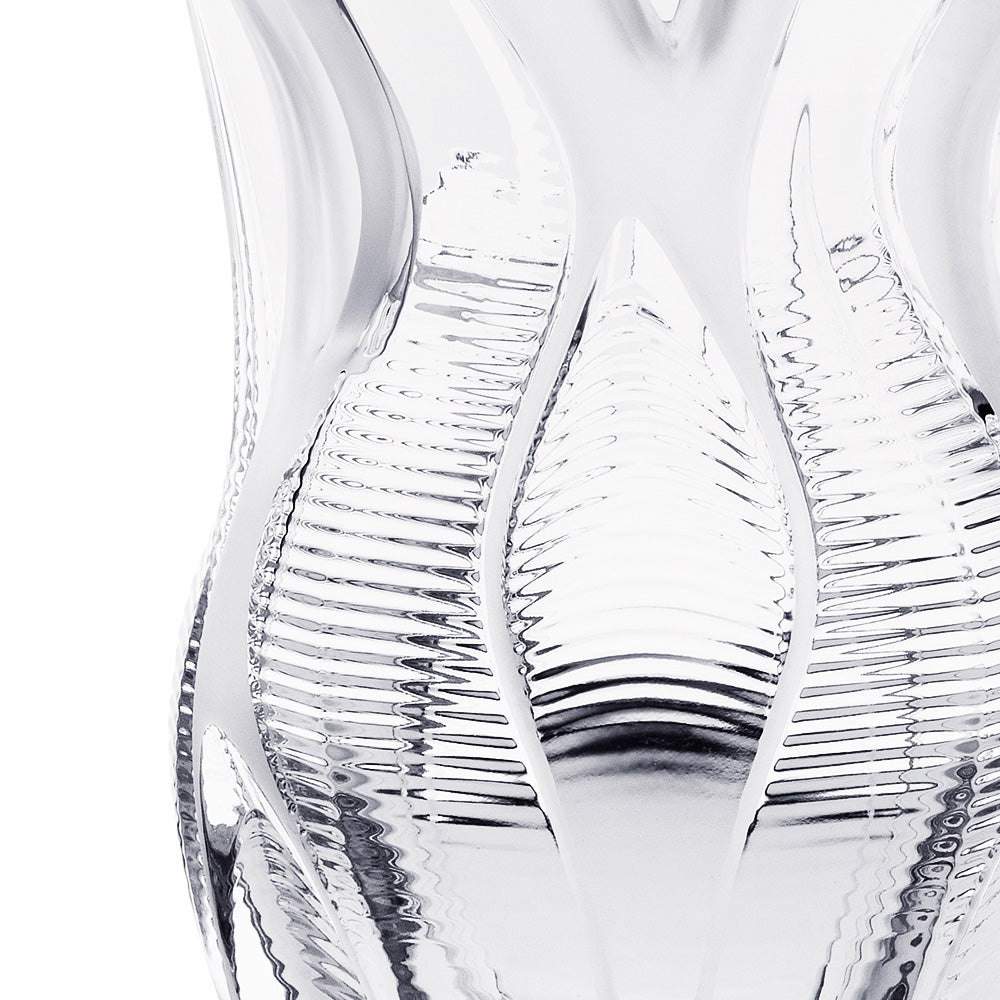 VASE MANIFESTO ZAHA HADID & LALIQUE 2014 - CRISTAL INCOLORE