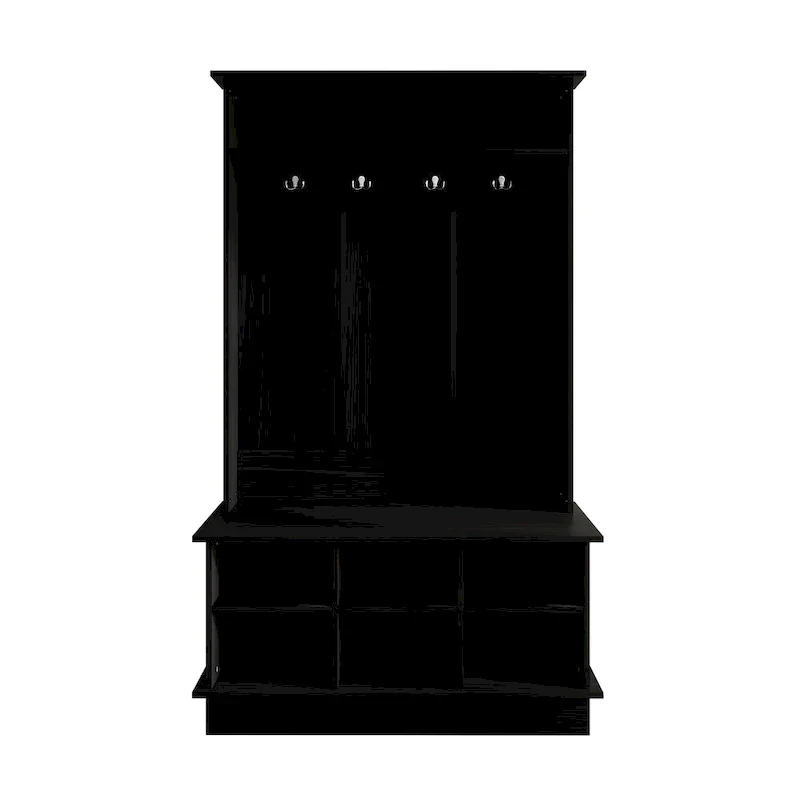 CraftPorch Contemporary Hall Tree with Storage Solutions