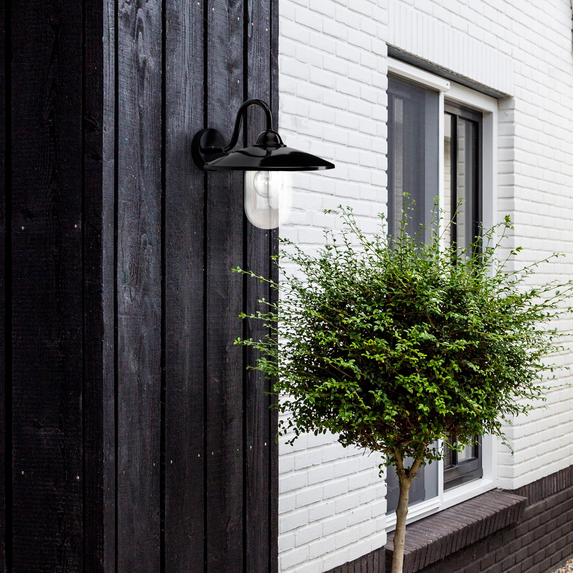 KS Verlichting Brig Stallamp Zwart