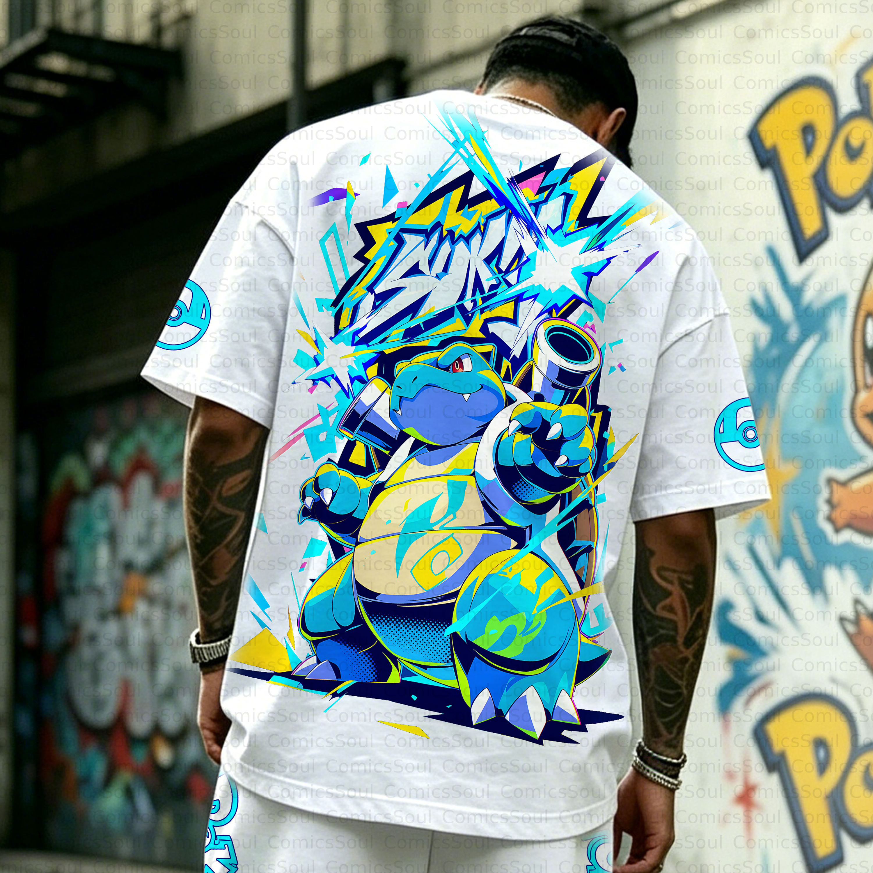 Unisex Anime Inspired Vintage T-Shirt