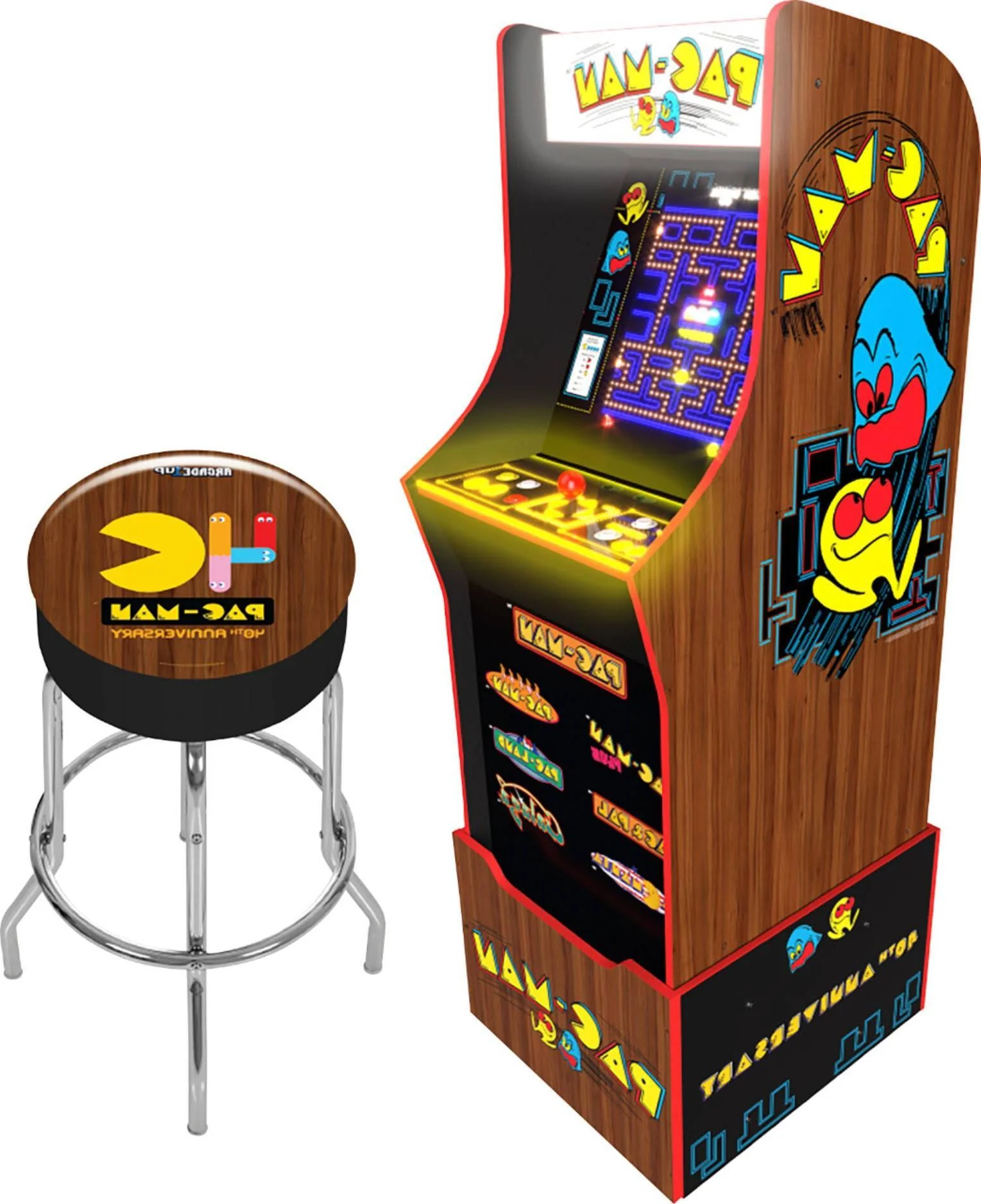 2025 40th Anniversary Pac-Man Special Edition Arcade Machine