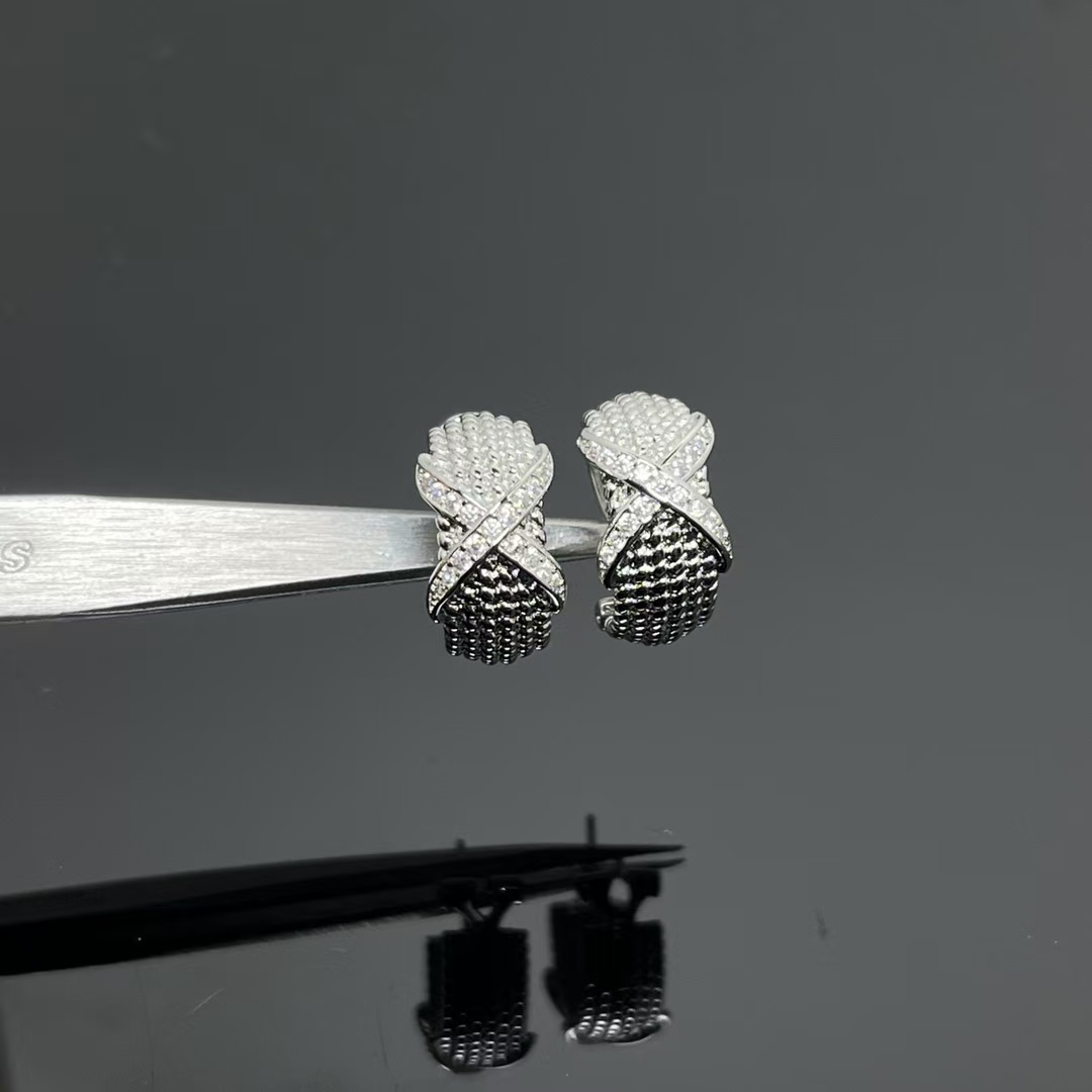Tiffany Rope Six-Row Ear Clips Earrings - Original Replica Club