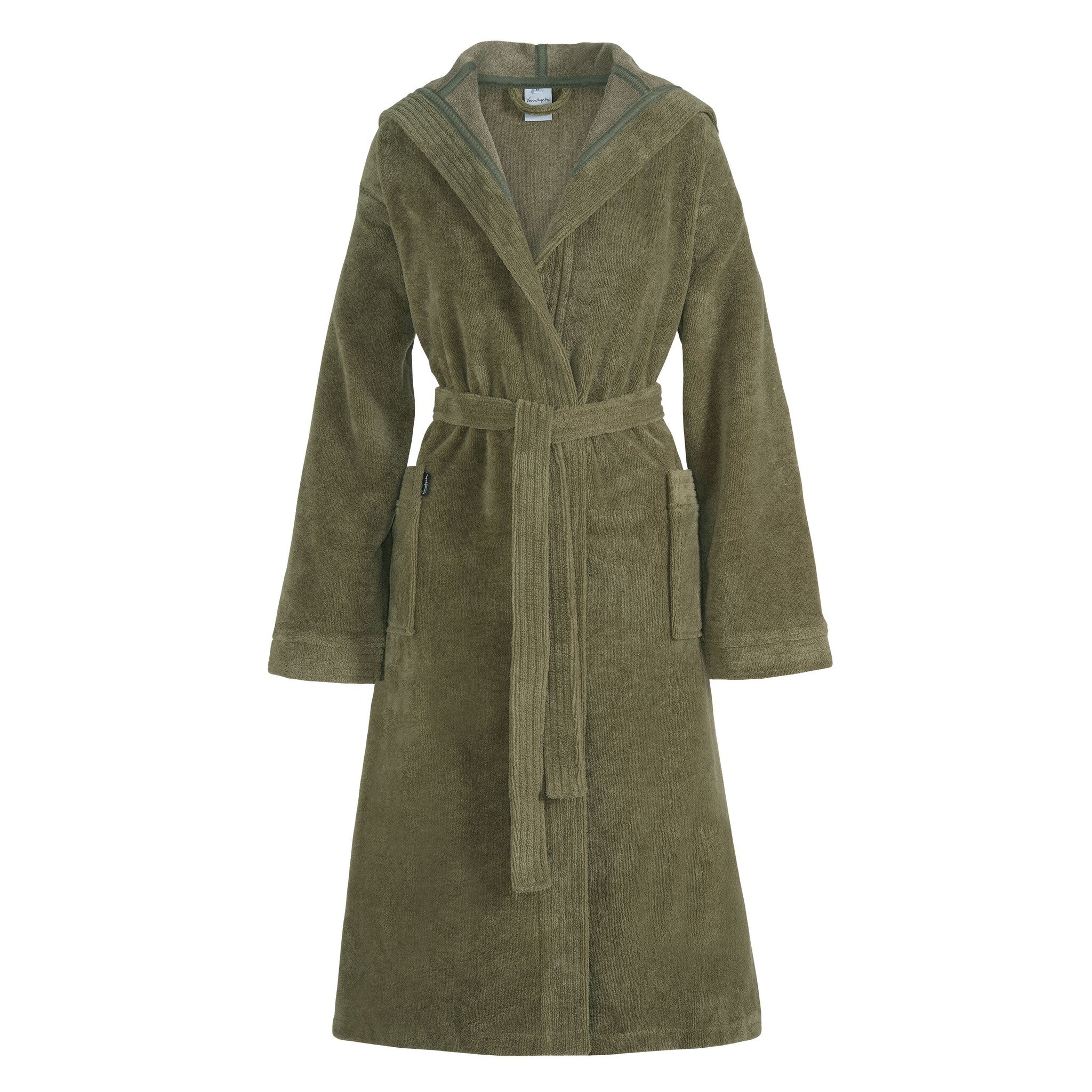 Taylor Badjas Olive   L   Groen   Katoen   Polyester