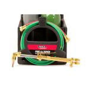 Lincoln Electric Port-A-Torch Kit with Oxygen and Acetylene Tanks for Cutting Welding and Brazing - Image 2