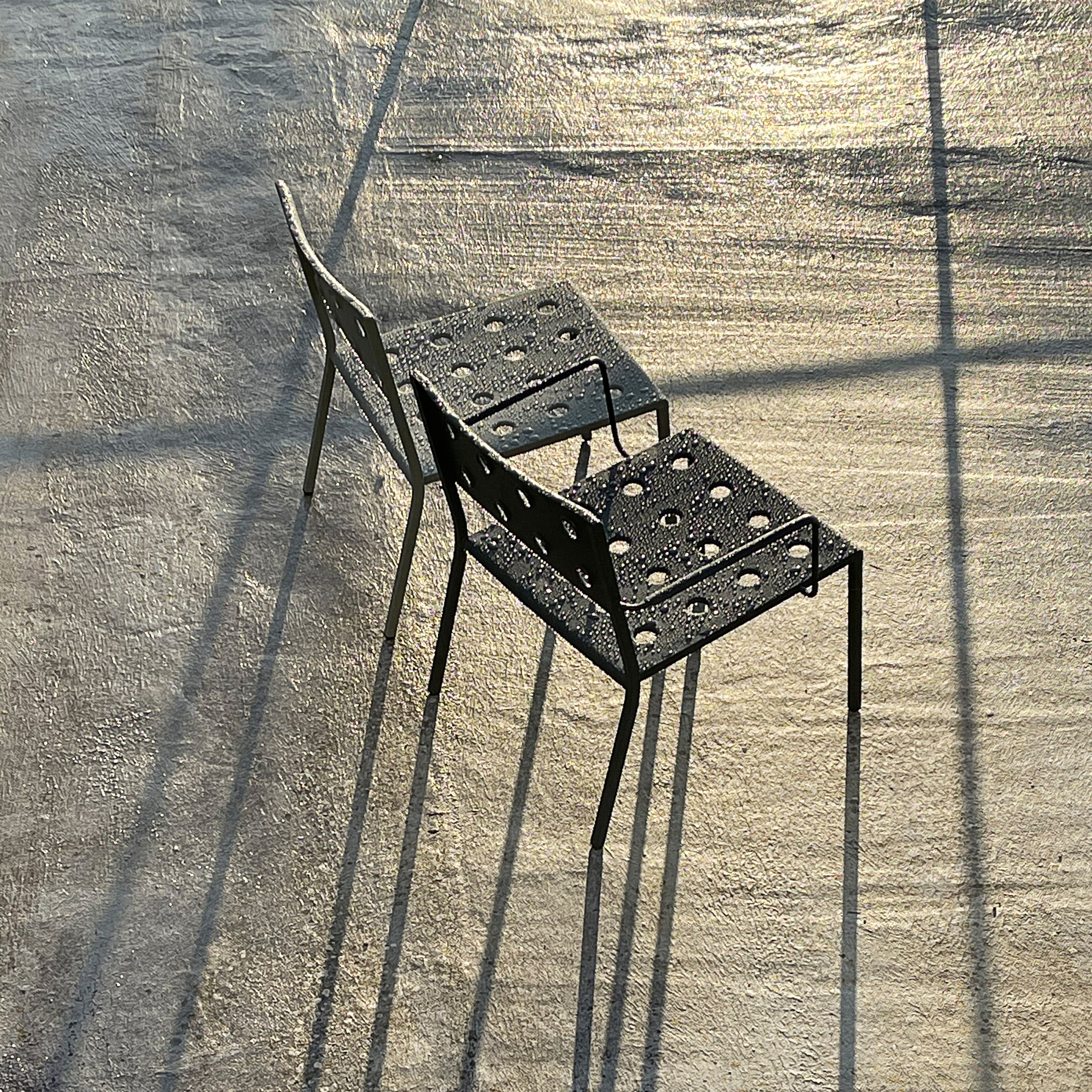 HAY Balcony Lounge Stoel - Anthracite