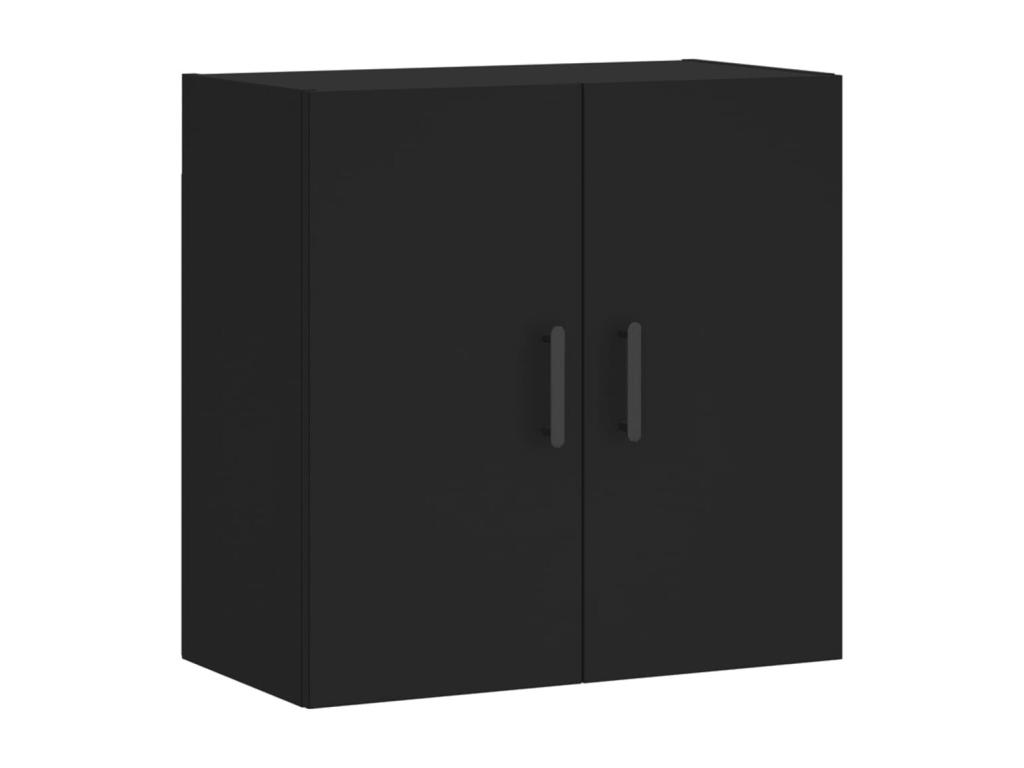 Armario de pared Decopractico de ingeniería negro 60x31x60 cm 13858UFOL