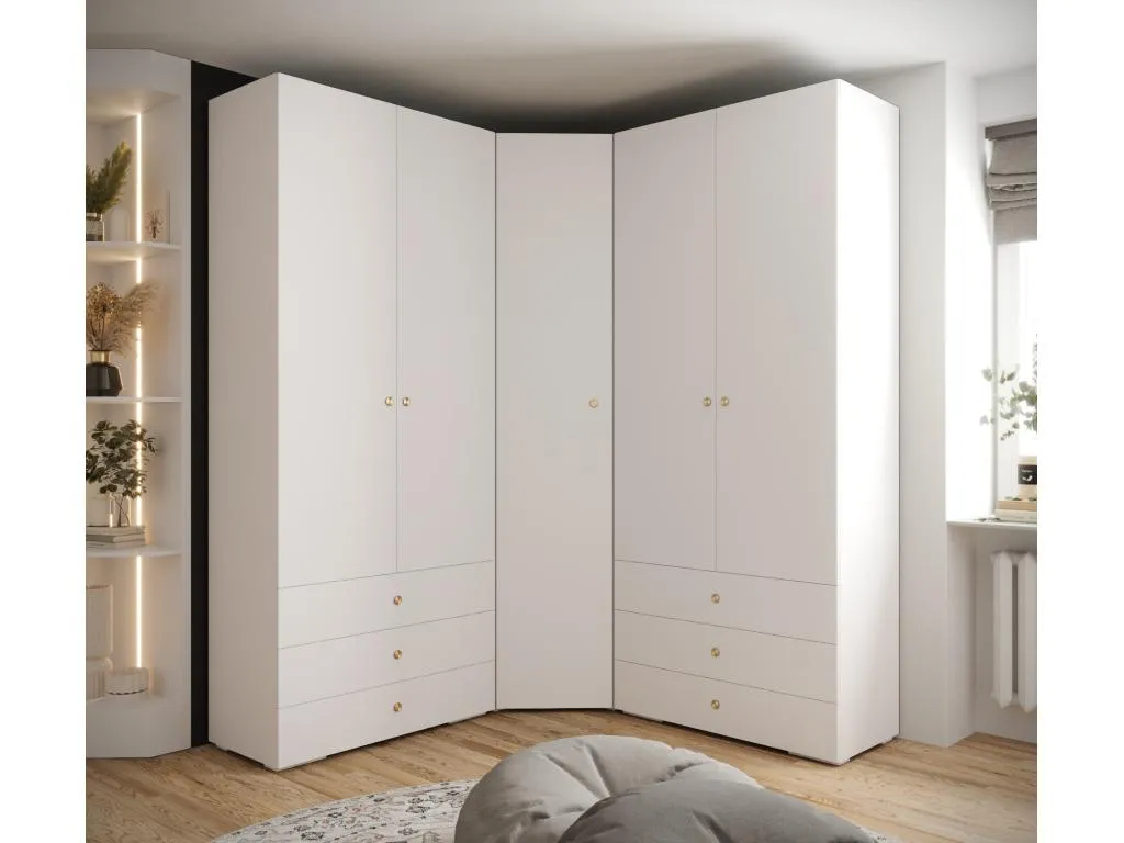 Nidovia armario con puertas batientes 236,7x182x47 cm. qgs3502710