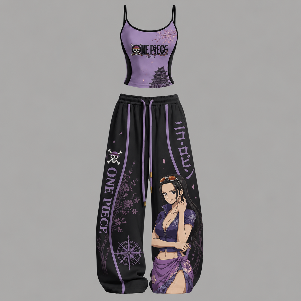 One Piece Top & Elasticated Trousers Two-Piece Set TeeThreads Sustain the Scene with Custom Apparel