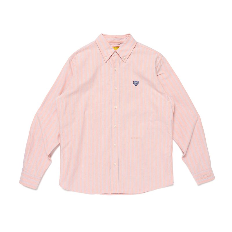 HUMAN MADE STRIPED OXFORD BD SHIRT