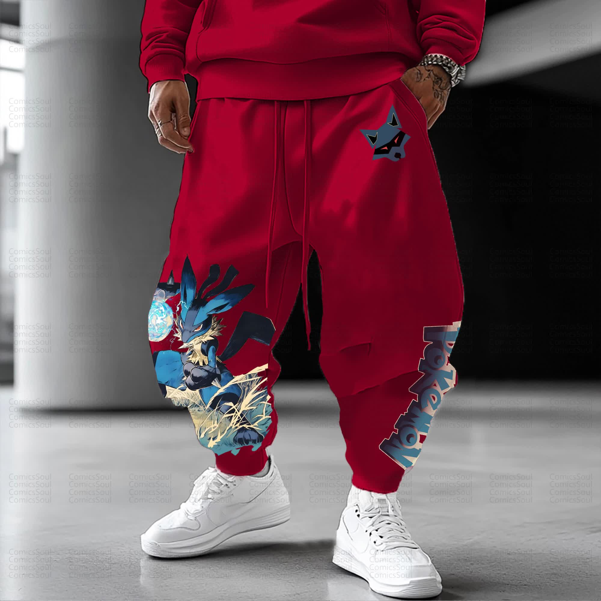 Unisex Anime Inspired Vintage Pants丨Comicssoul