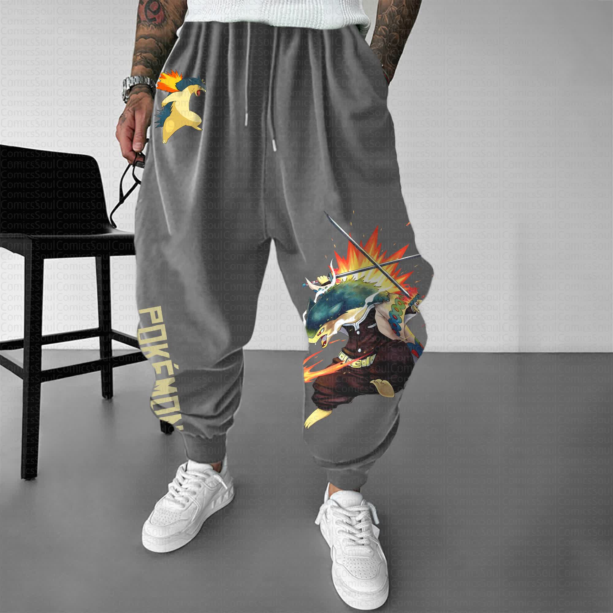 Unisex  “Comicssoul” Casual Anime Streetwear Pants