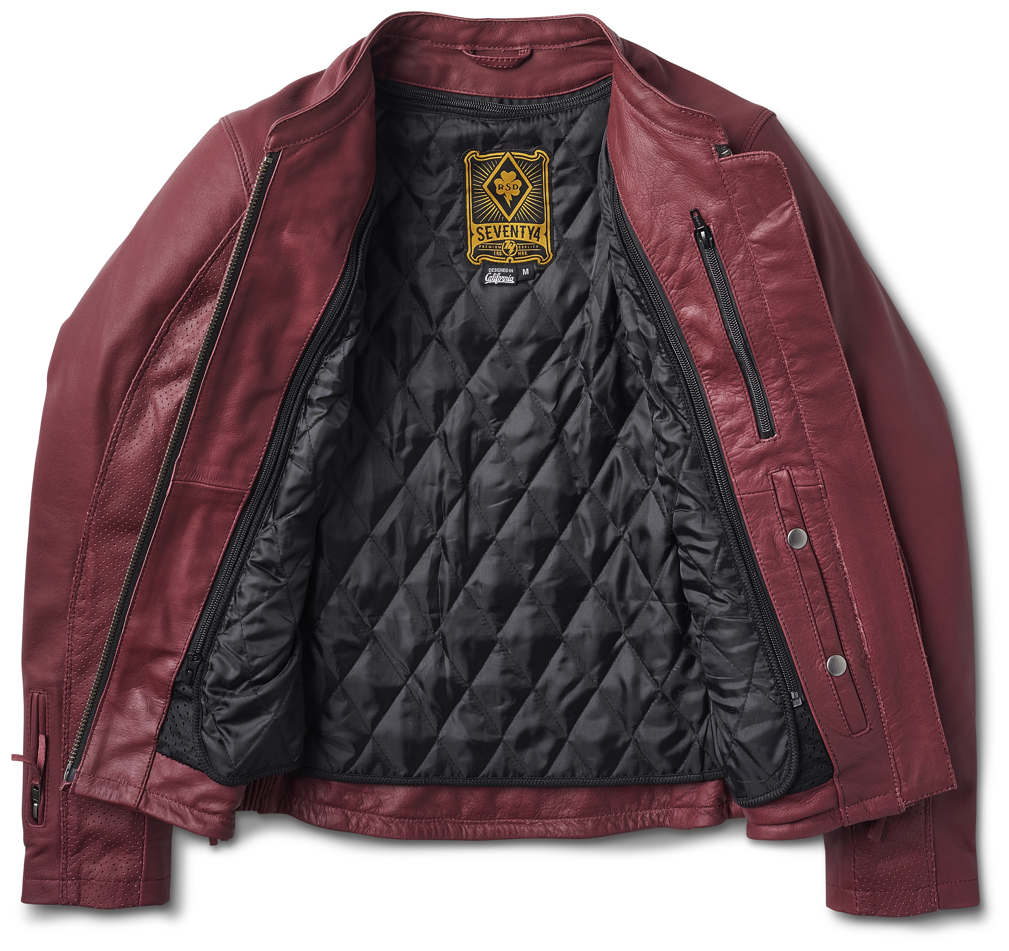 SportsBikeShop Roland Sands Seventy4 Argonne CE Women's Jacket (SM)