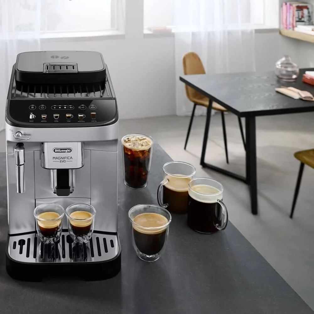 DeLonghi Magnifica Evo Automatic Espresso & Coffee Machine, 6 Recipe - ECAM29043SB - Image 9