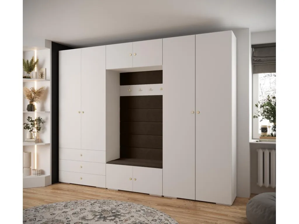 Mueblestop 2 armario con puertas batientes 236.7/300/47 78281IDZA