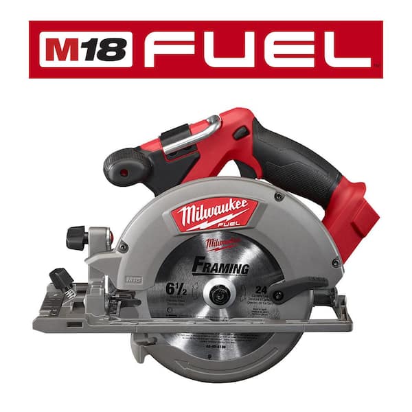 M18 FUEL 18V Lithium-Ion Brushless Cordless 6-1/2 in. Circular Saw W/ M18 5.0 Ah Battery - Image 13