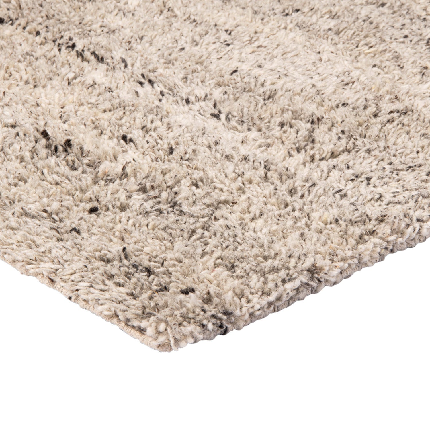Blokker Fluffy Wollen Vloerkleed 200 x 300 cm - Ivoor