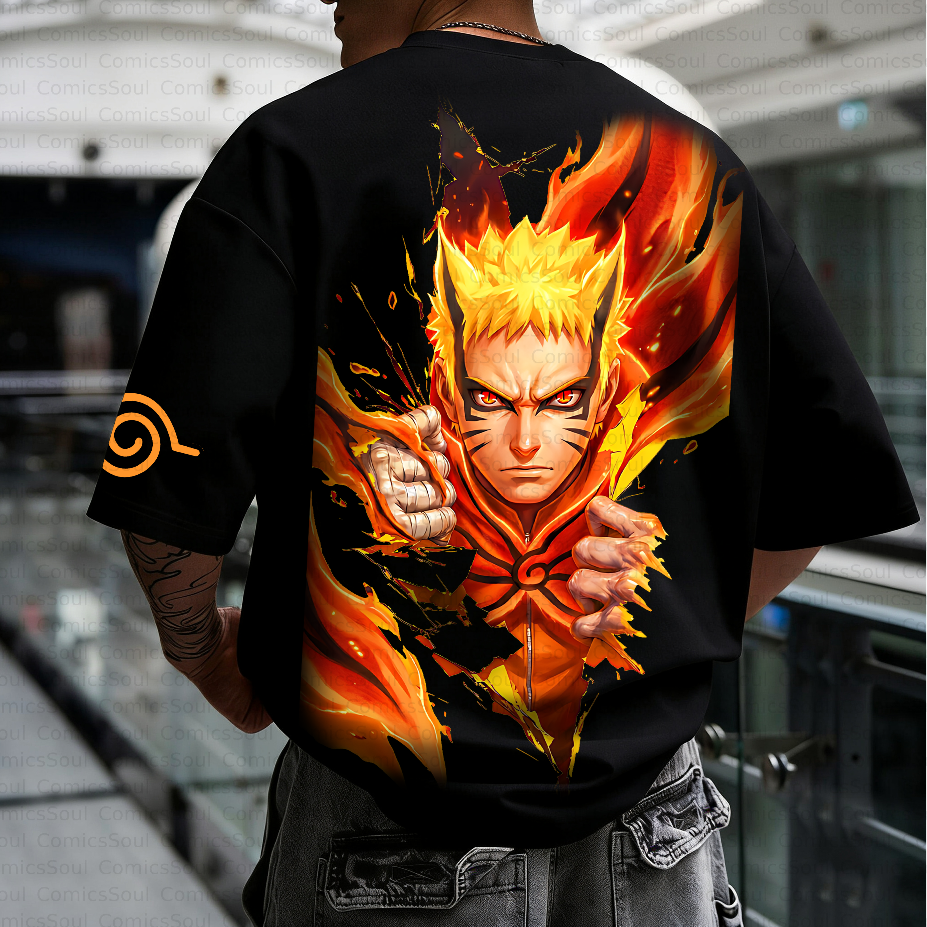 Unisex Anime Inspired Vintage T-Shirt