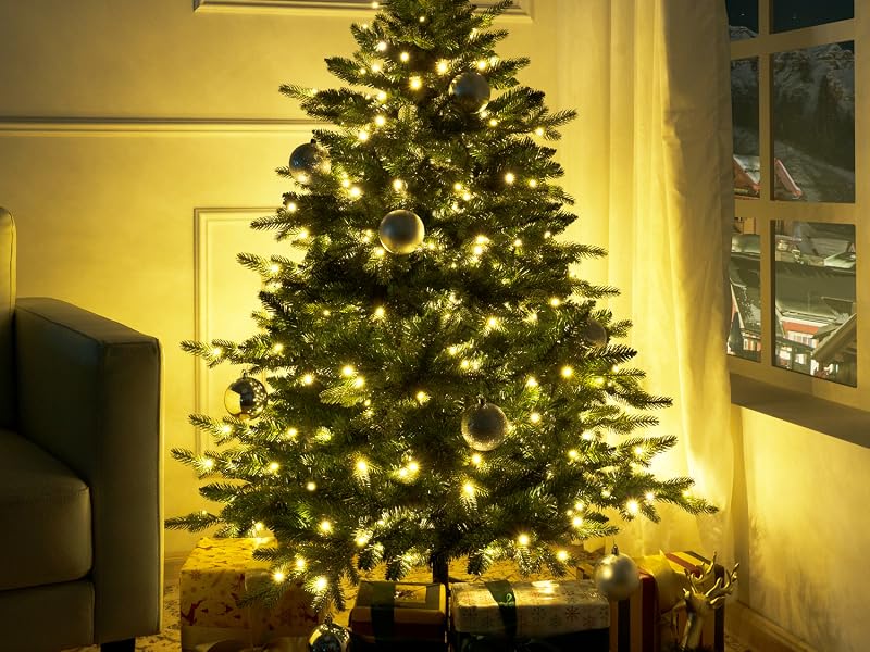 prelit christmas tree, christmas tree prelit