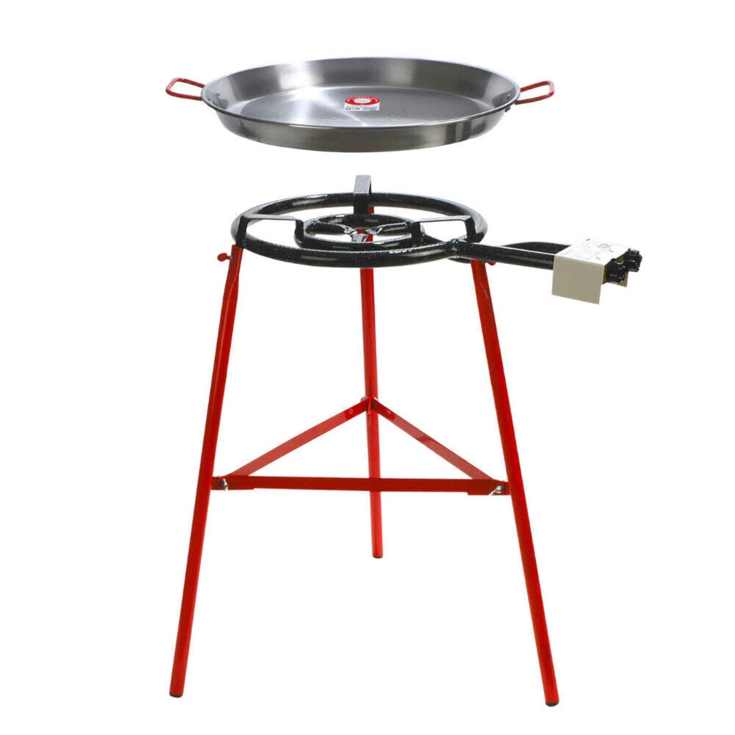 Garcima Tabarca Paella Pan Set with Burner, Outdoor Pan and Reinforced Legs - Image 4