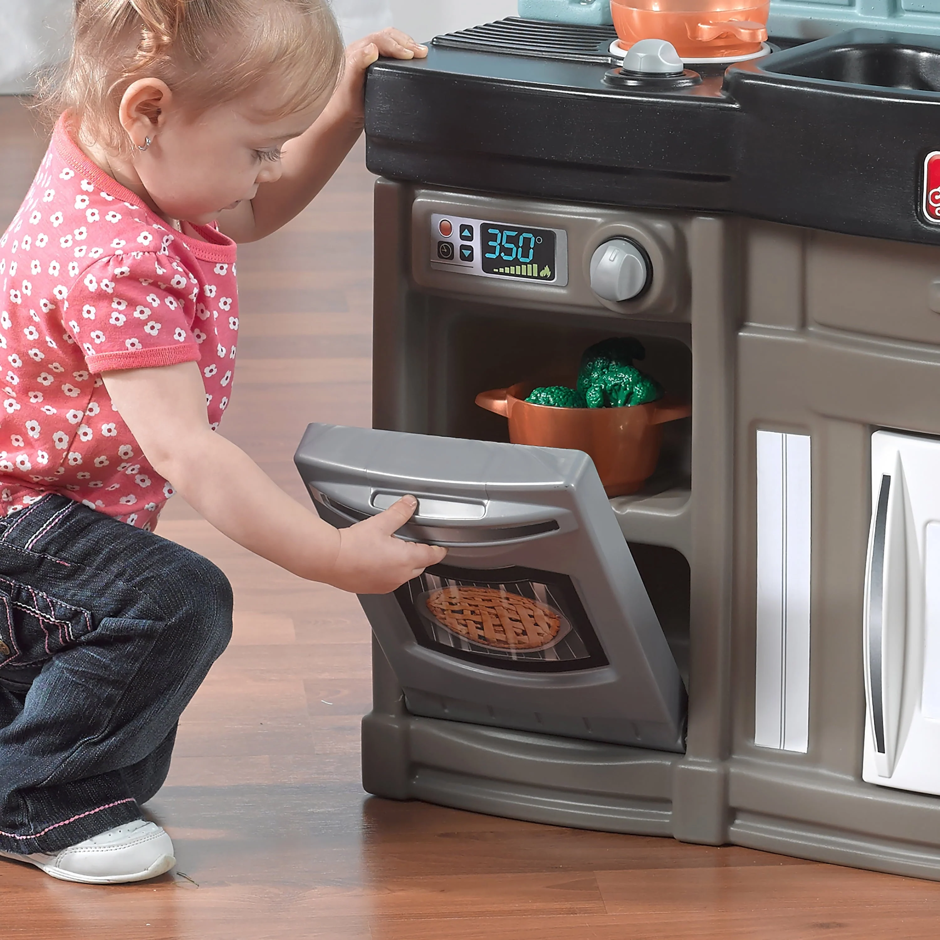 Pretend Play Kids Best Chef's Toy Cooking Kitchen Set with Accessories - Image 11