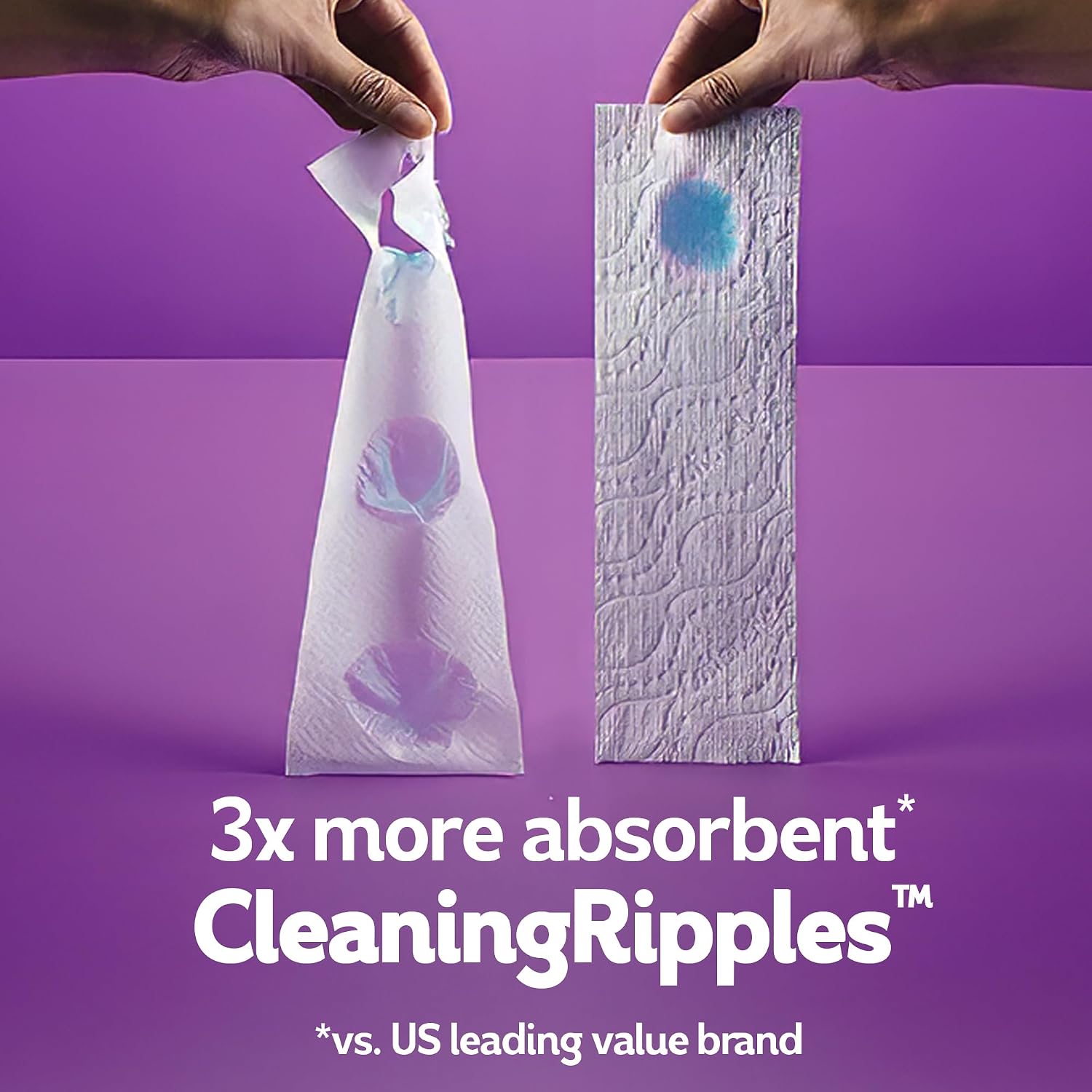 Cottonelle Ultra Soft Toilet Paper with Cushiony CleaningRipples Texture, 12 Family Mega Rolls = 54 Regular Rolls