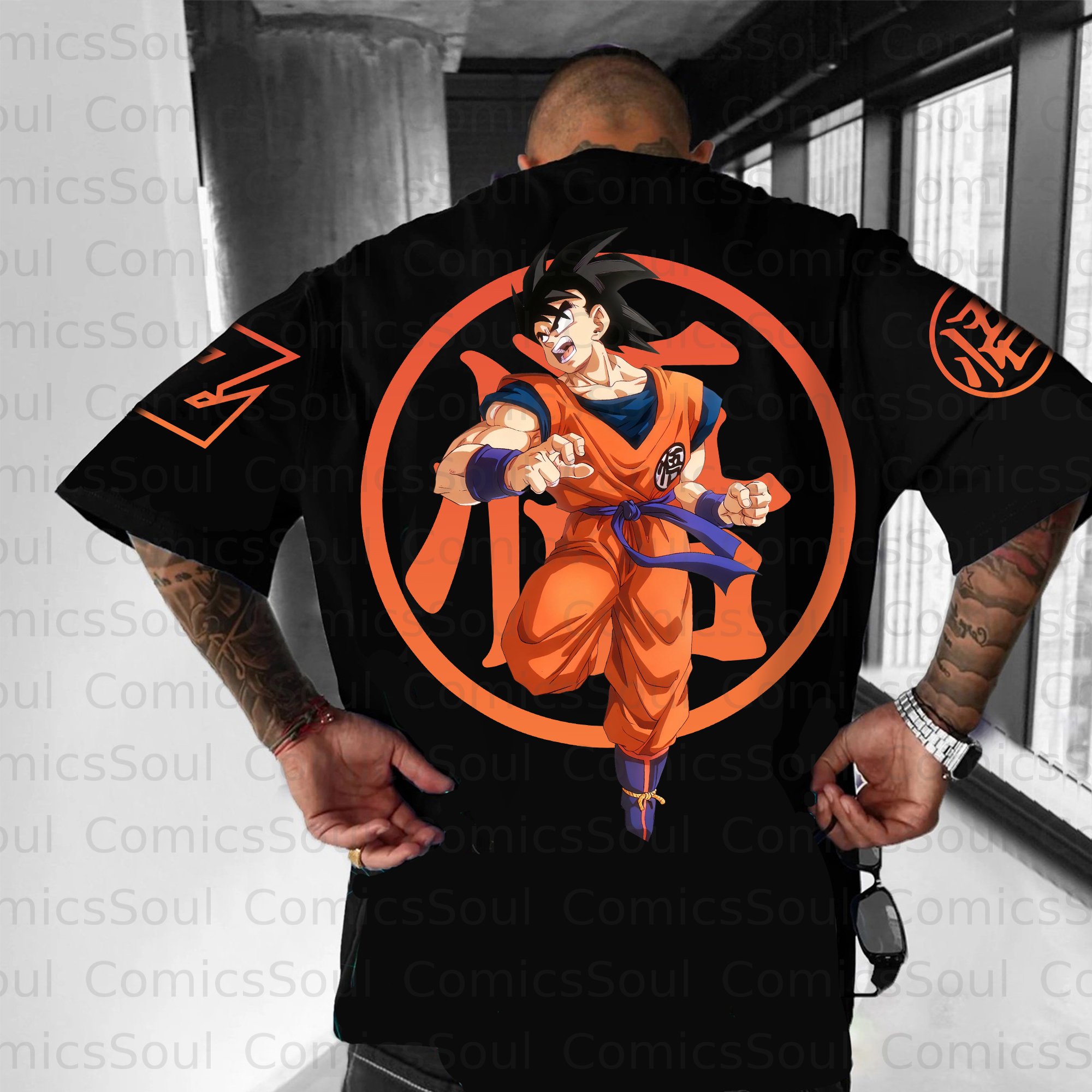 Unisex Anime Inspired Vintage T-Shirt