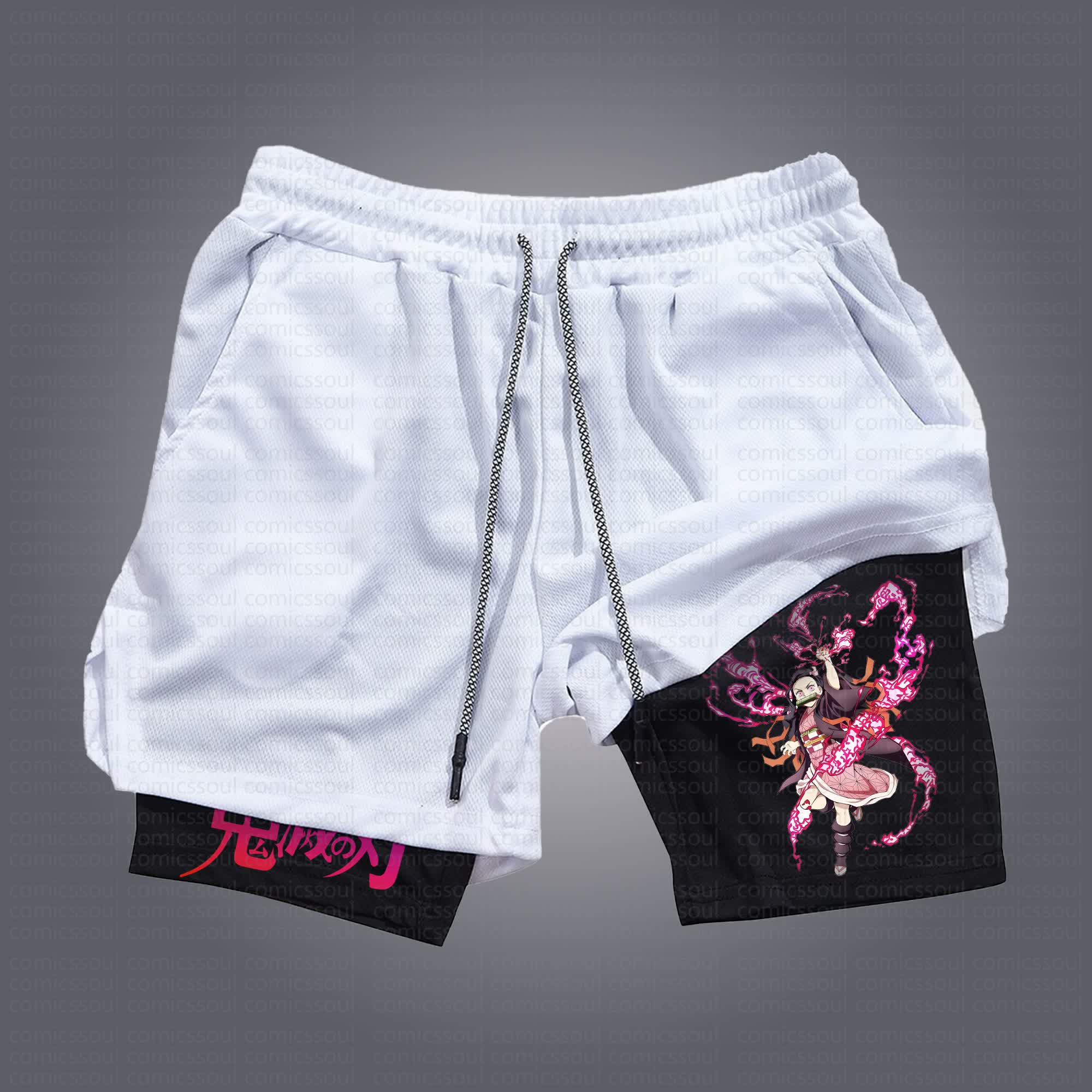Unisex Casual Anime Streetwear Shorts 丨Comicssoul