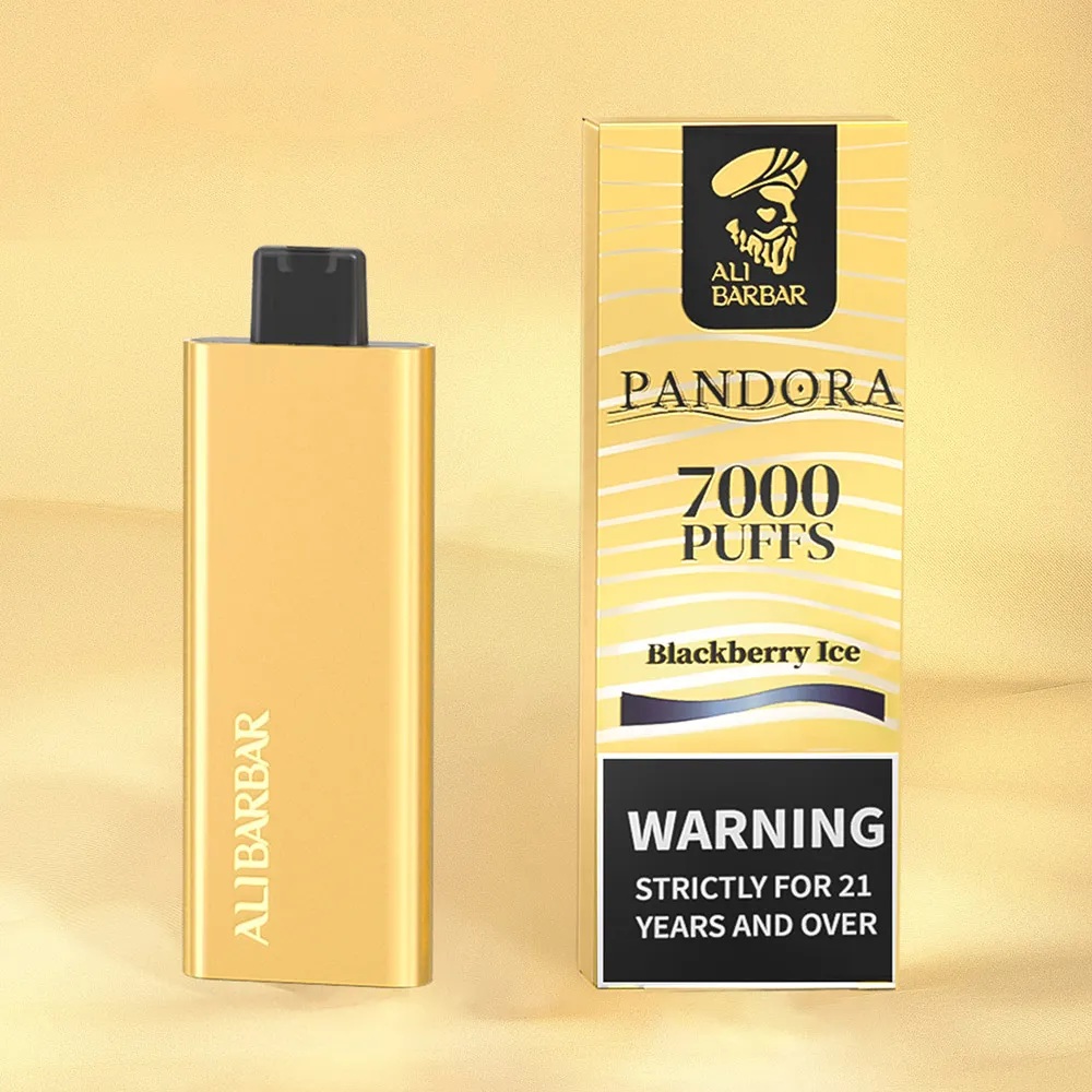 100% Nicotine-Free | Alibarbar Pandora 7000 Züge Einweg E-Zigarette