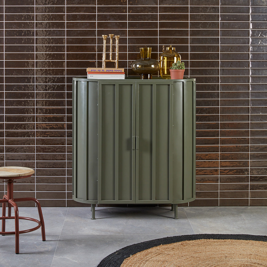 New Routz Aspen Opbergkast - Olijfgroen