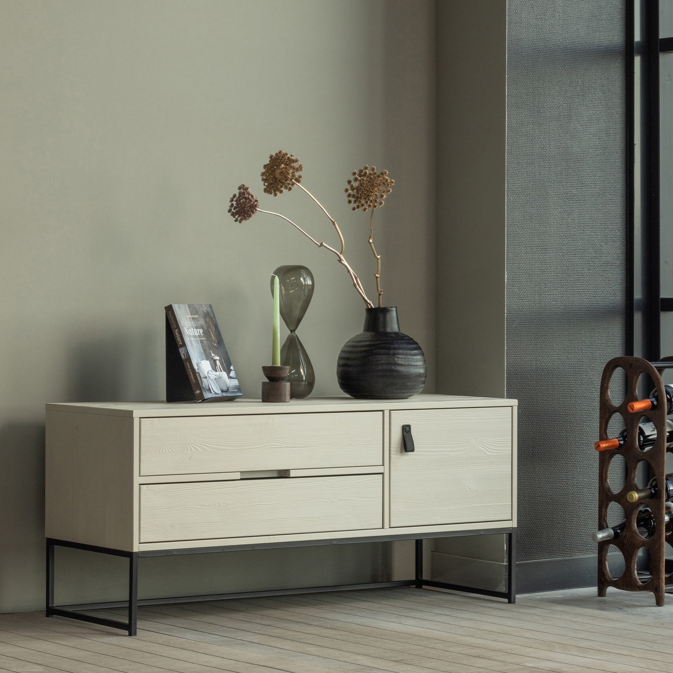 WOOOD Silas Tv-meubel B 120 cm - Dust