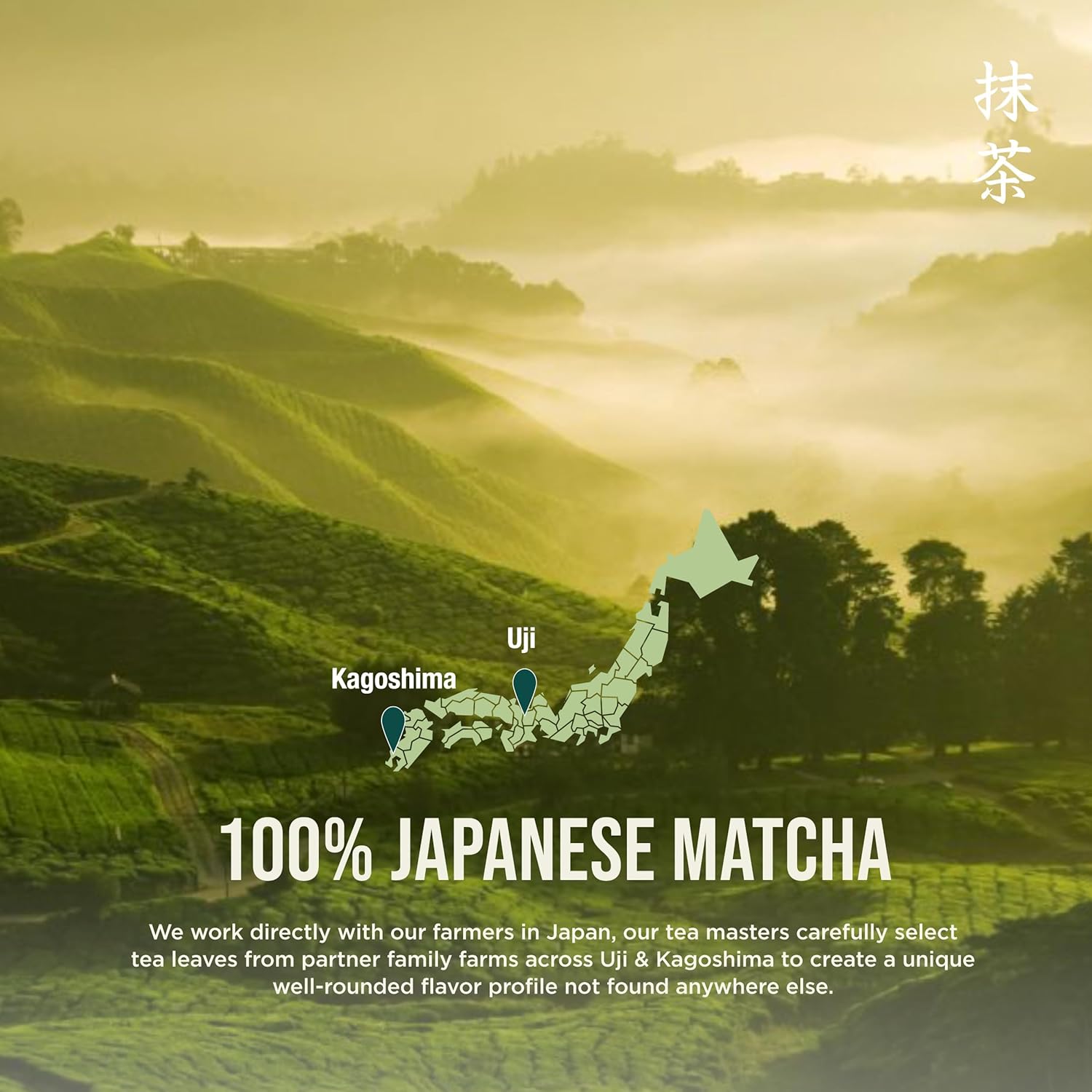 Jade Leaf Matcha Organic Barista Blend Ceremonial Grade Matcha Green Tea Powder - 100% Pure Japanese First Harvest Green Tea for Lattes from Uji and Kagoshima, 30g / 1.06 Ounce (Pack of 1)