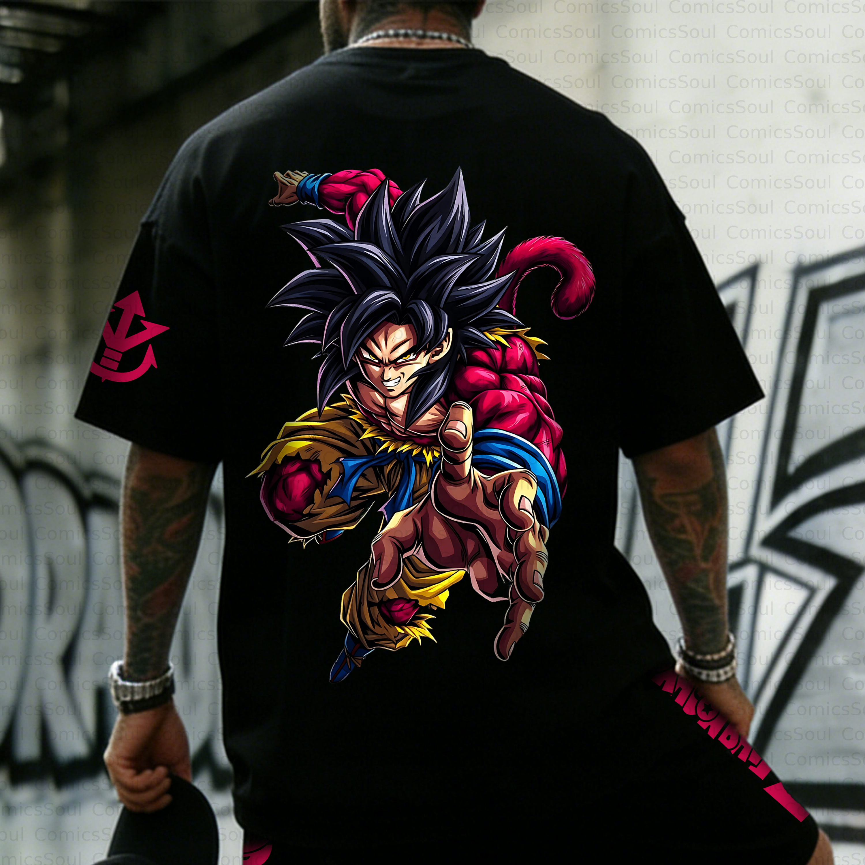 Unisex Anime Inspired Vintage T-Shirt