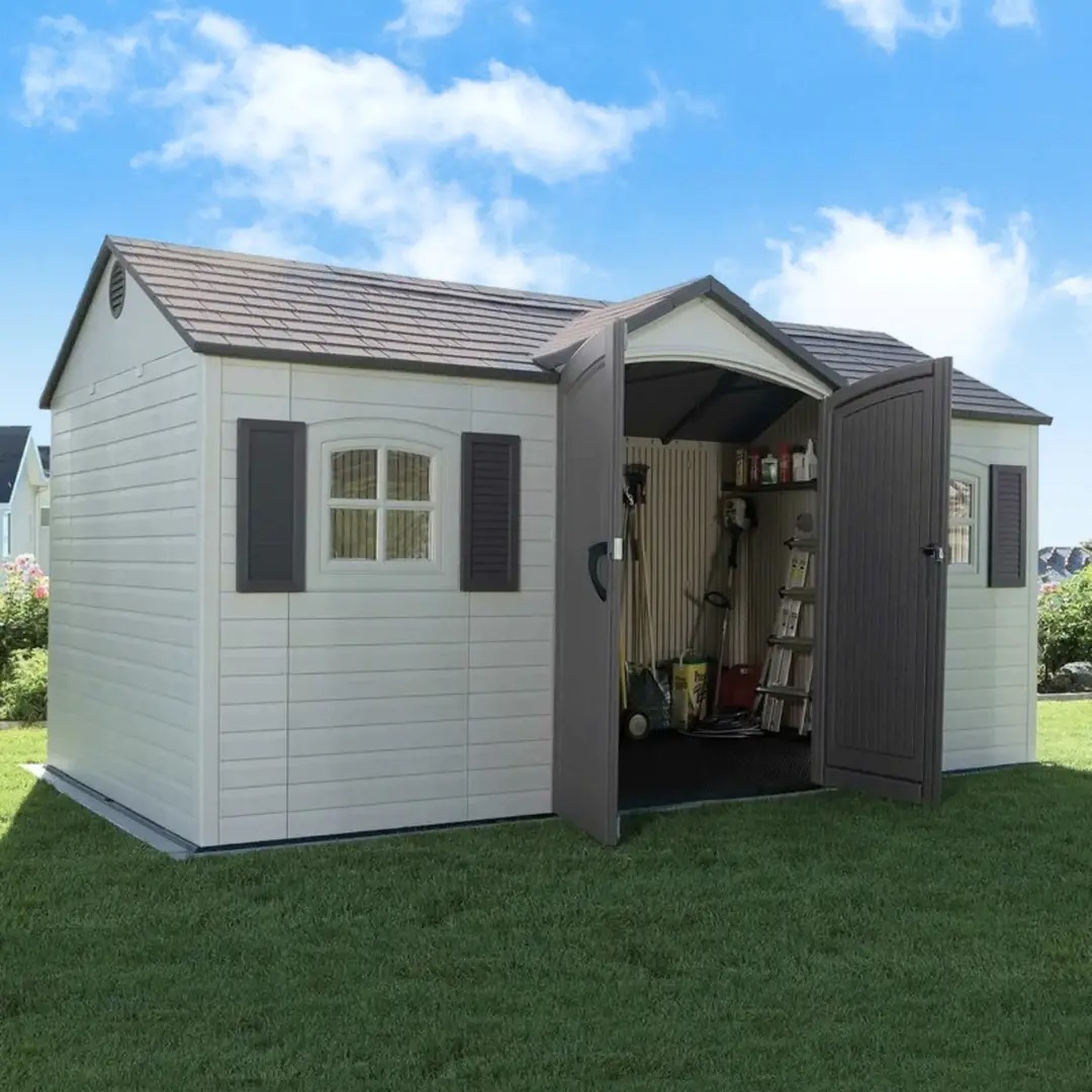WAYFAIR Side Entry 15 Ft. W X 8 Ft. D Plastic Storage Shed