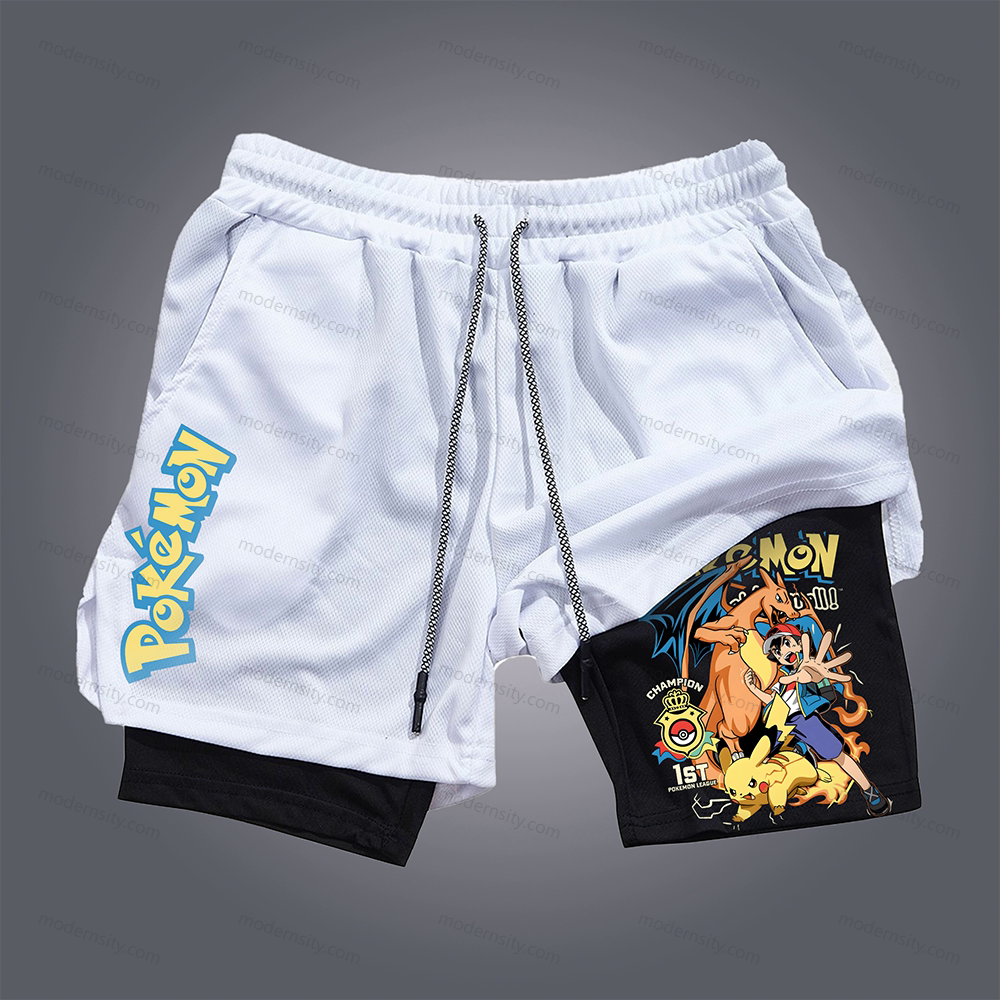 Unisex  “Comicssoul” Casual Anime Streetwear Shorts